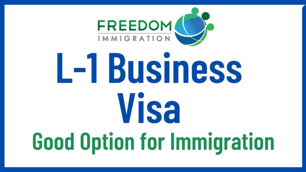 Visa L-1 Business Visa Immigration